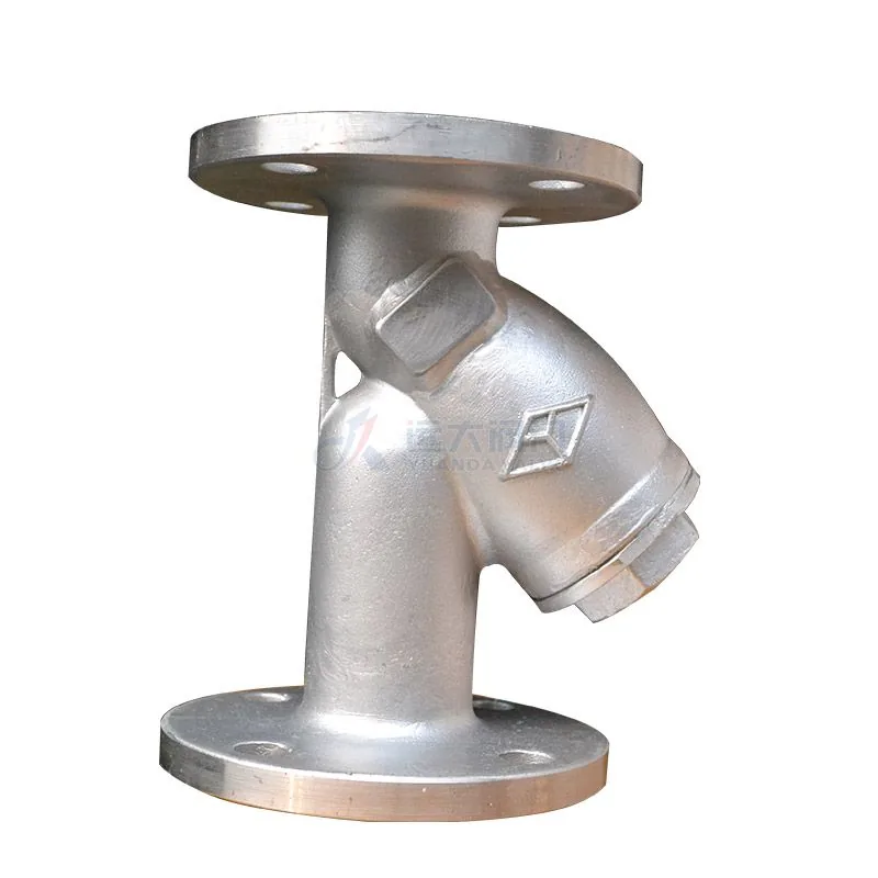 Filtro tipo Y, bridado, acero inoxidable, API/ASME