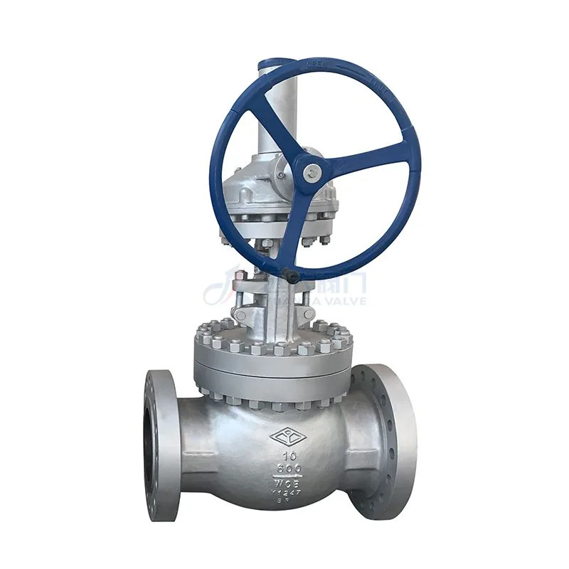 Válvula de globo, acero inoxidable, API/ASME/BS